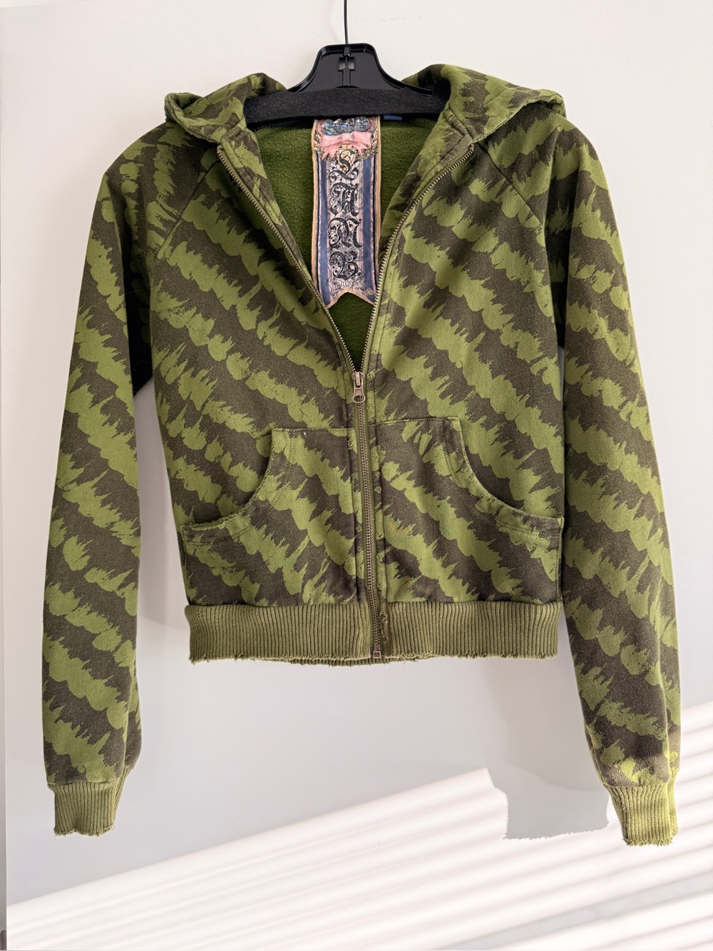 L.A.M.B. distressed Hoodie, sz S